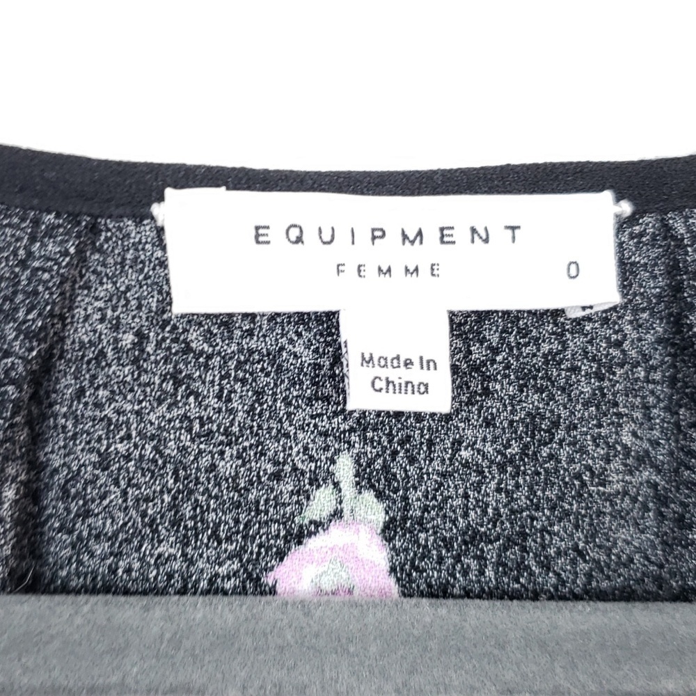 Equipment mini tossed bloom Alexandria dress sz 0 new with tags - Picture 5 of 8